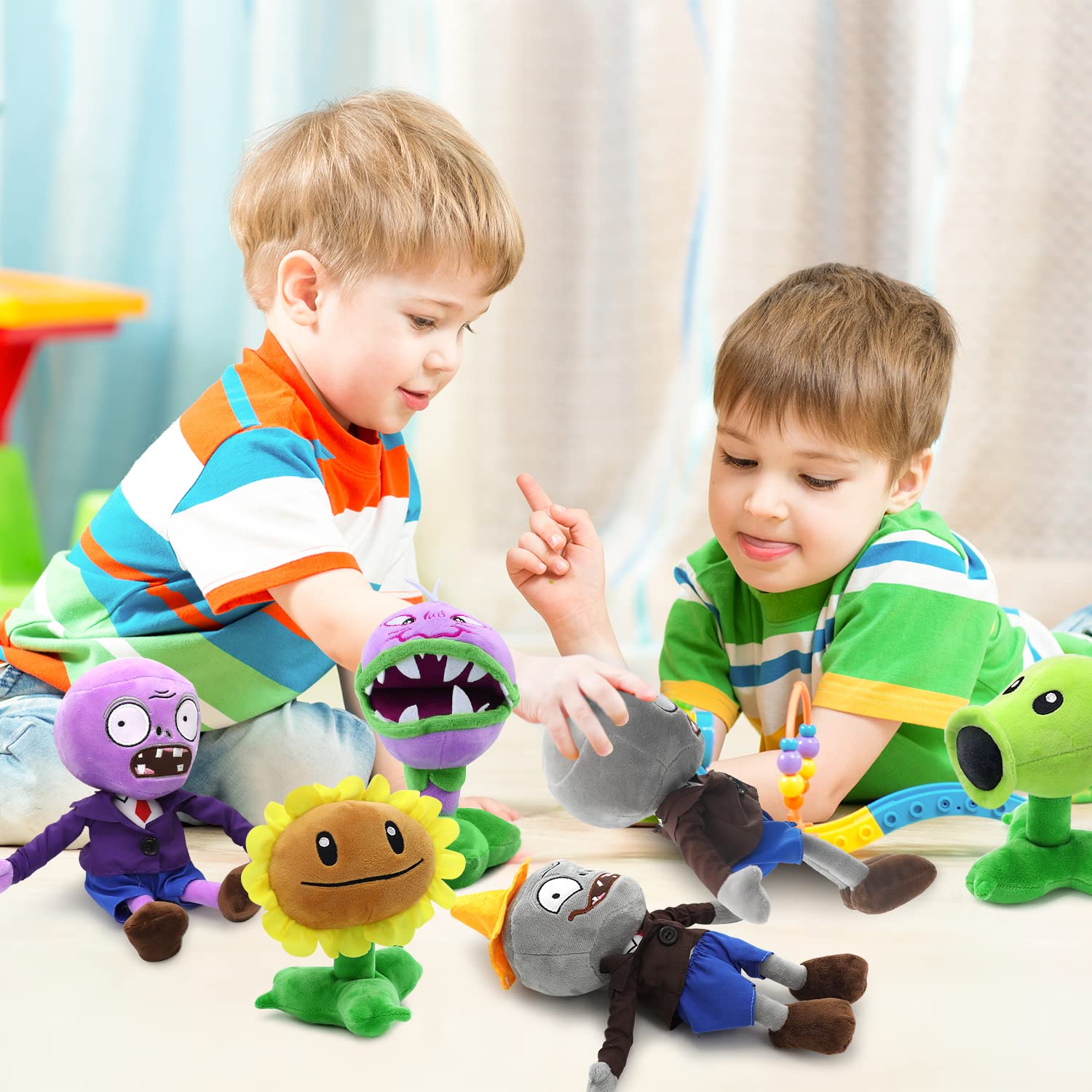 Maikerry PVZ plush 6pcs makes a thoughtful gift choice for PVZ fans.