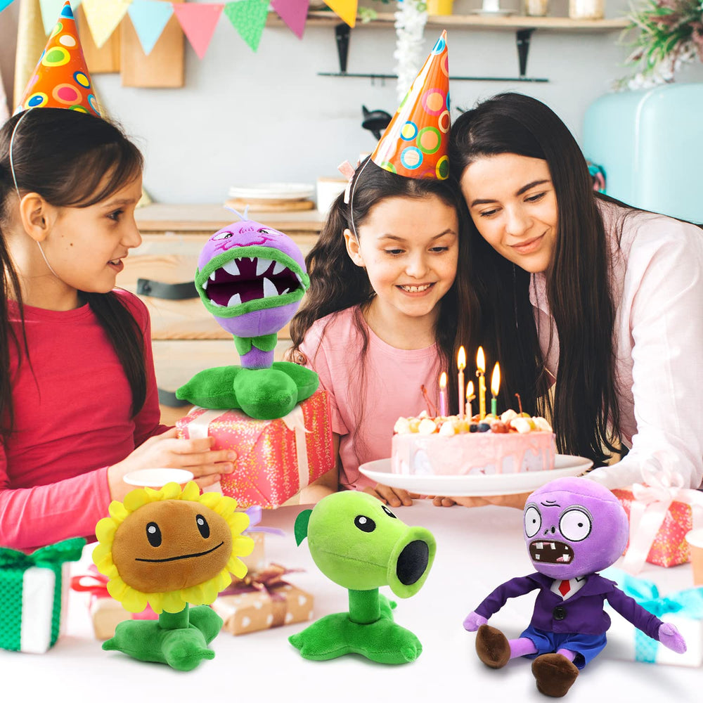 Maikerry PVZ plush 6pcs is ideal for shelf display and collection.