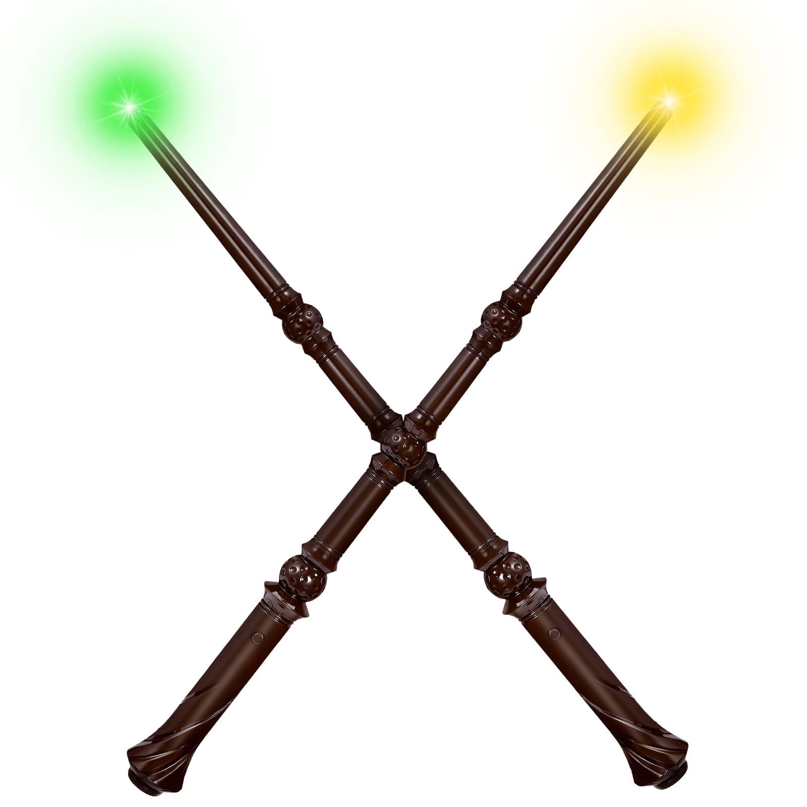 Maikoi light-up wizard wand front view, ideal for young spellcasters.