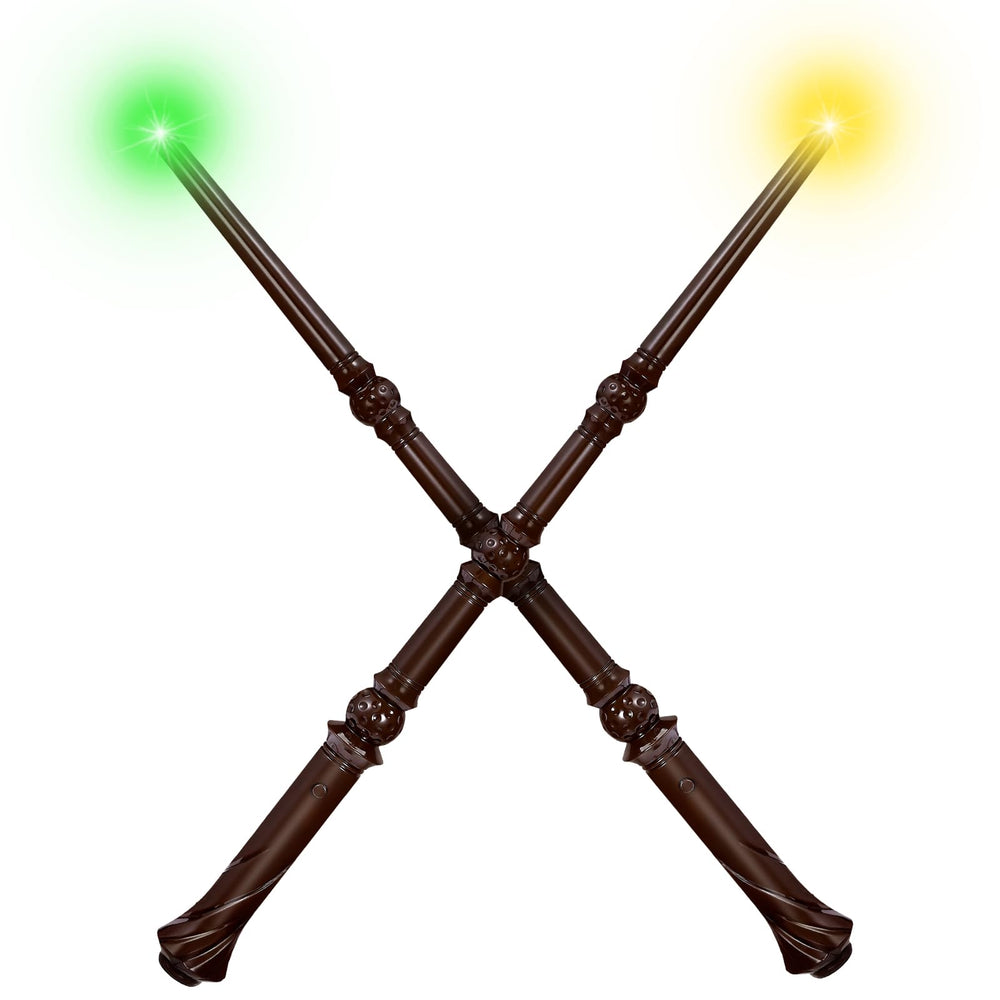 Maikoi light-up wizard wand front view, ideal for young spellcasters.