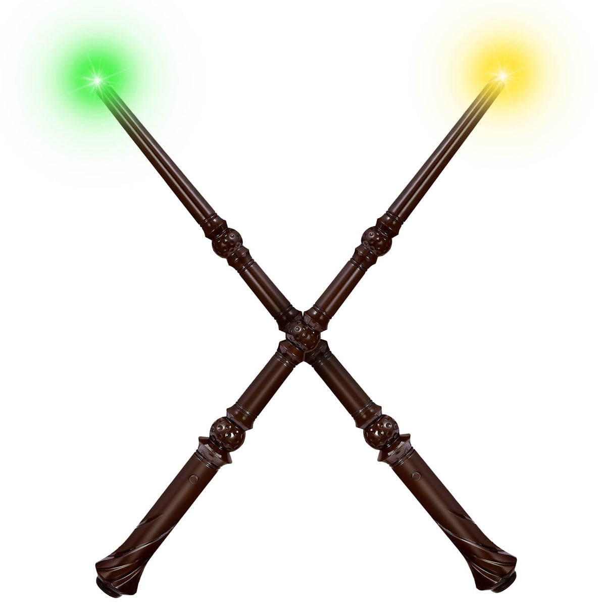 Maikoi light-up wizard wand front view, ideal for young spellcasters.