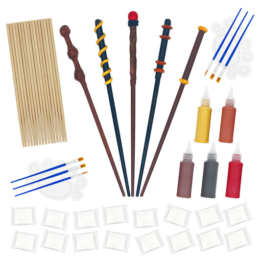 Maikoi Magic Wand Kit with 16 wands for imaginative play.