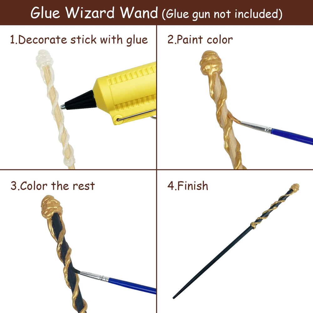 Maikoi Magic Wand kit: brushes and palette for precise wand artistry