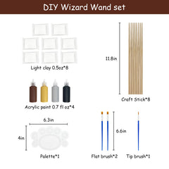 Maikoi Magic Wand kit: complete craft set for shared family crafting and learning