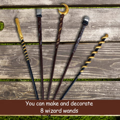 Maikoi Magic Wand kit: white ultralight clay for custom wand shaping