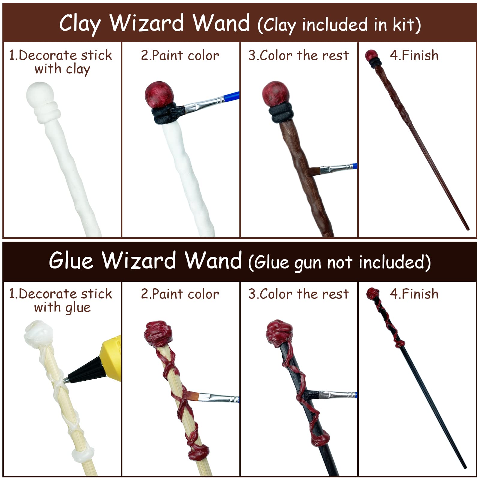 Maikoi wand-design ideas encourage hands-on crafting and personalization.