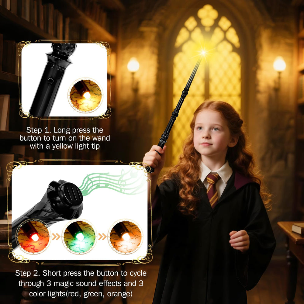 Maikoi wand shows four colors for colorful spell moments