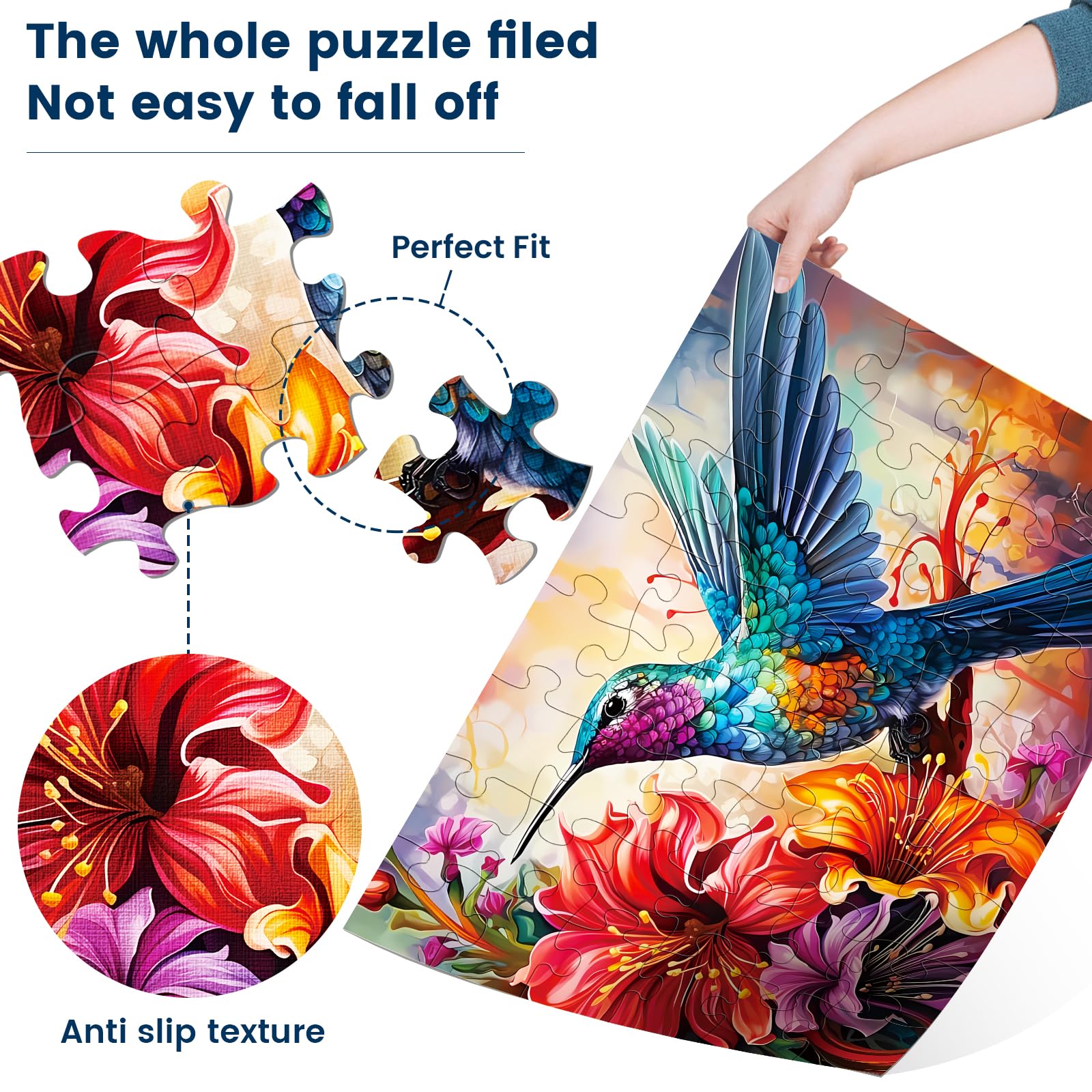 Maiqufa three storage bags help puzzles stay organized after use.