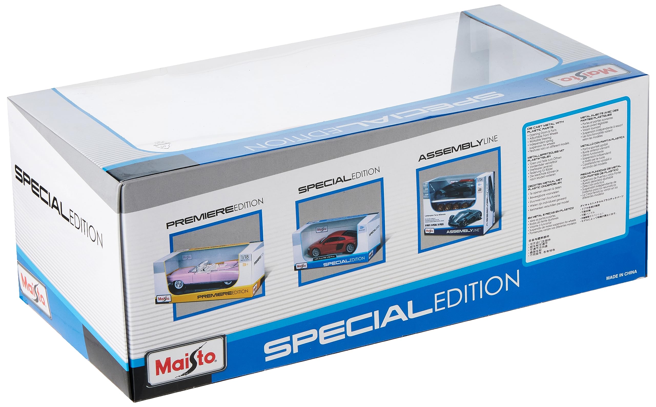 Maisto 1:18 Mustang Mach 1 engine compartment detail for in-depth viewing