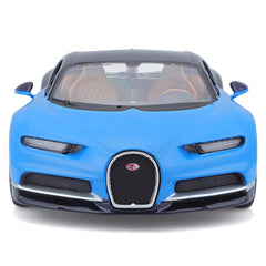 Maisto Bugatti Chiron detailed chassis, precise undercarriage for authentic scale modeling.