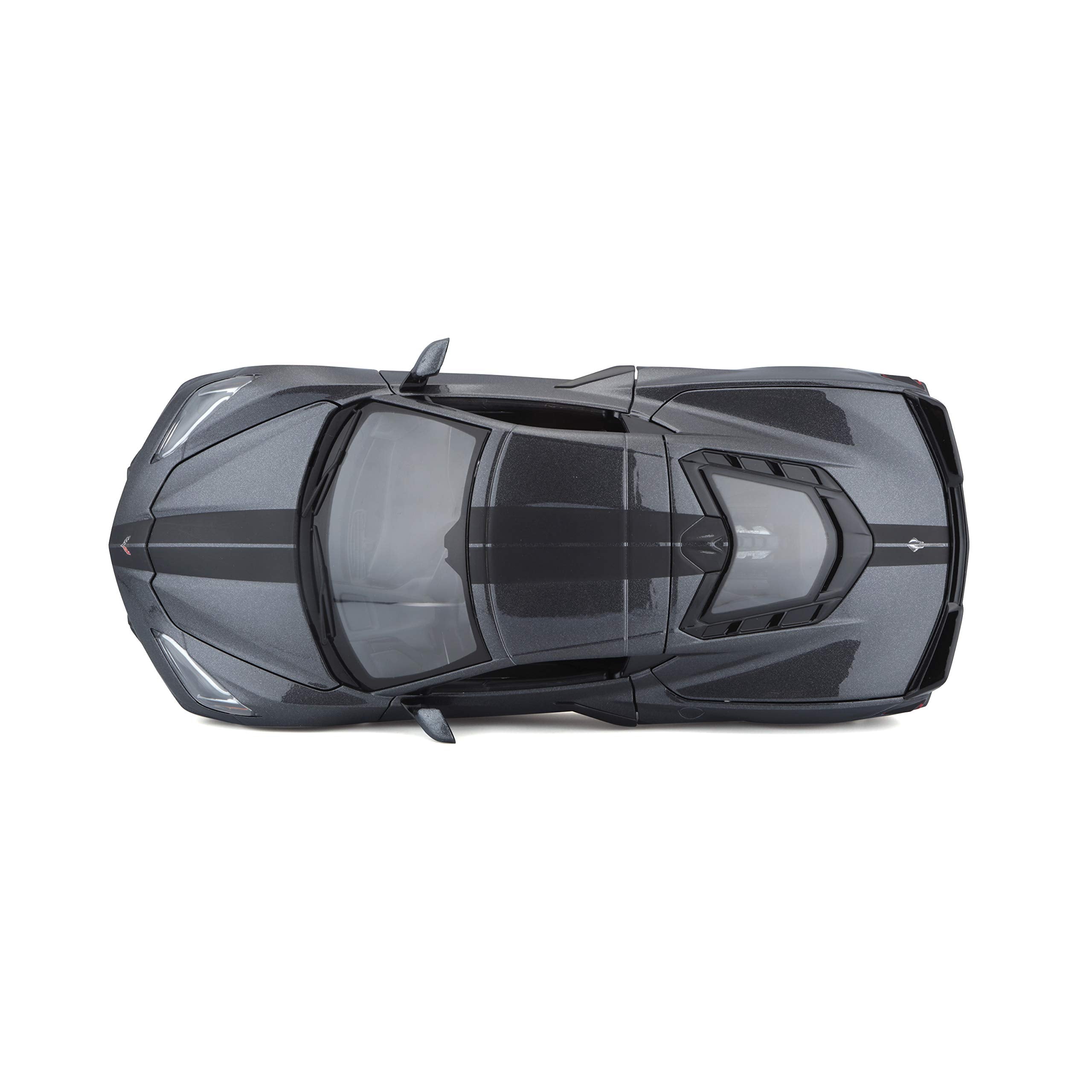 Maisto 1:18 Corvette Stingray Z51 grey interior with visible seats