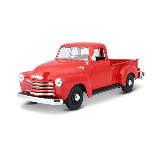 Maisto 1950 Chevrolet 3100 pickup diecast, side view, durable display model