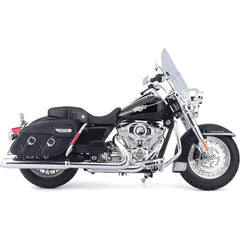 Maisto Harley-Davidson Road King Classic 2013 1:12 die-cast model suitable for shelf displays.