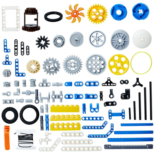 Maiwaput 12-in-1 models collection showing cranes, cars, and machines for STEM fun.