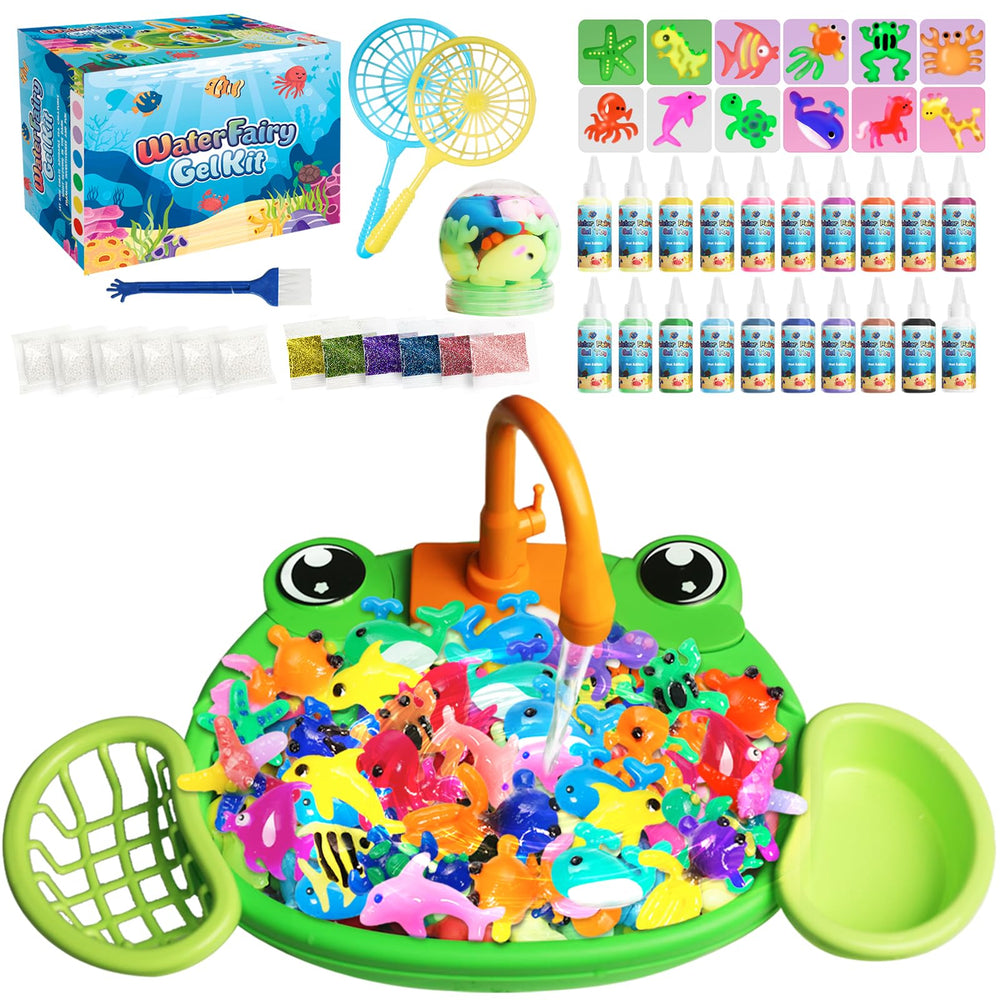 Maiwaput 20-color gel set enabling vibrant water art for kids