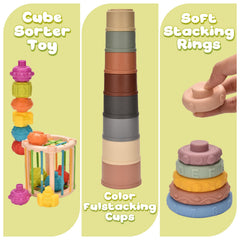 Majabike Montessoriii suction cup spinner sticks to bathtubs for engaging bath play.