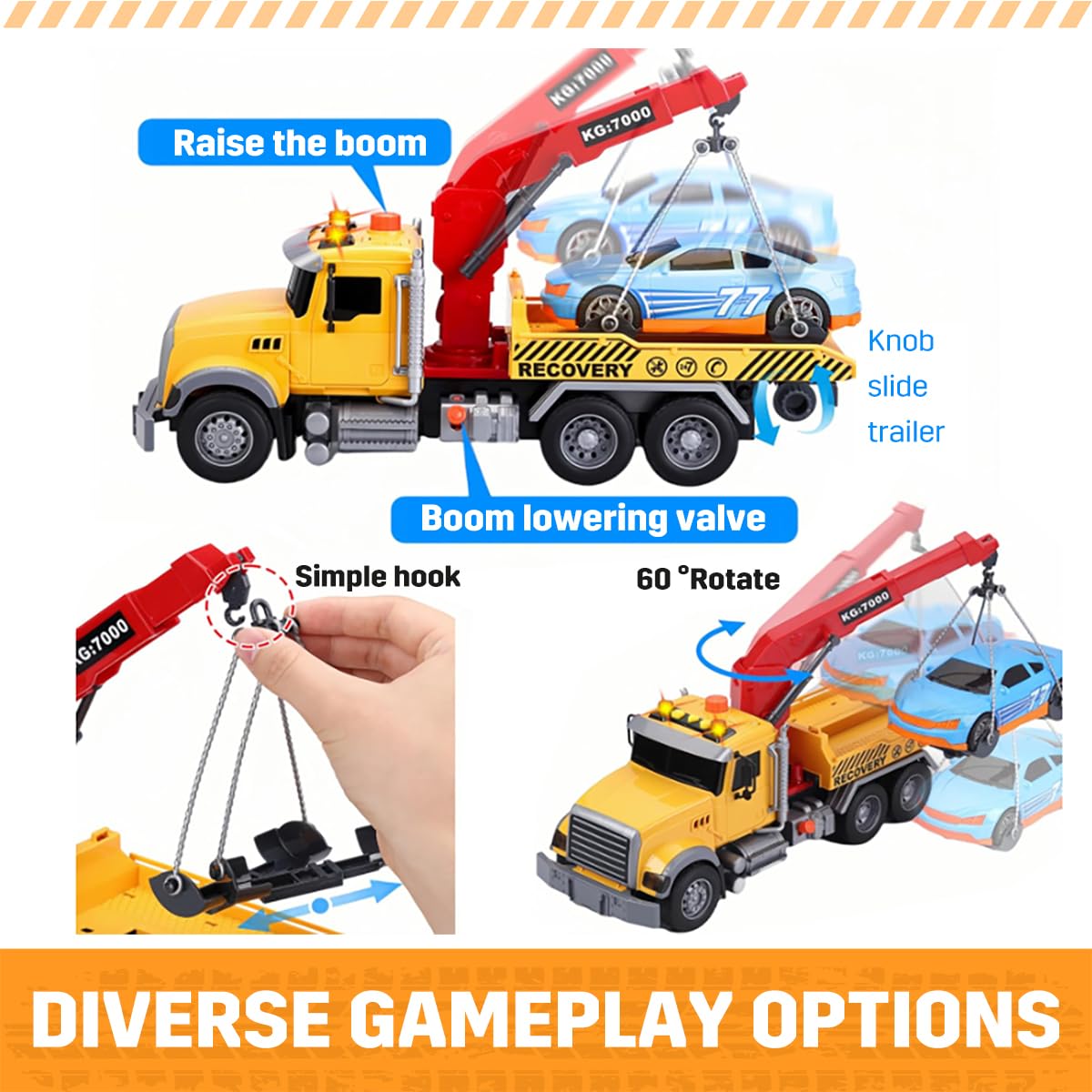 MAJCL friction-powered movement delivers a realistic rumble for engaging play sessions.