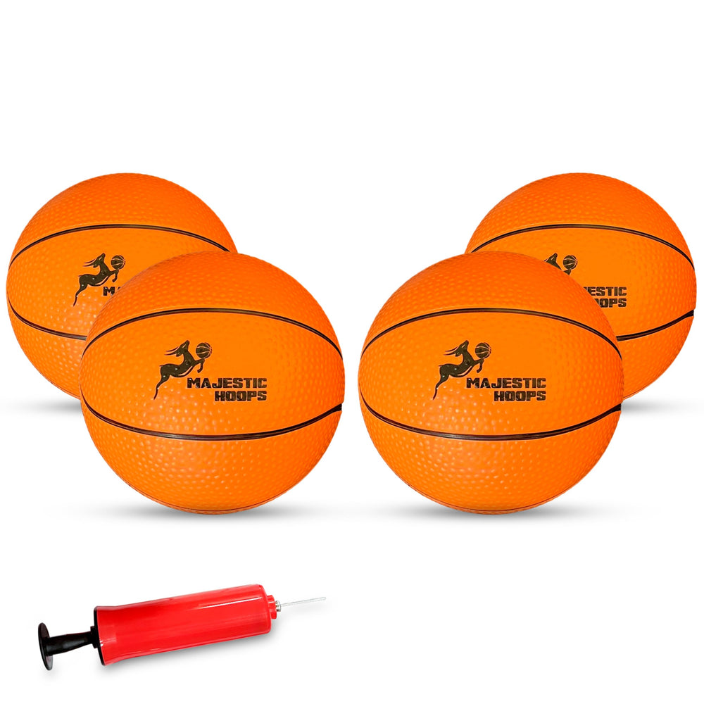 Majestic Hoops mini-balls suit indoor and outdoor family play