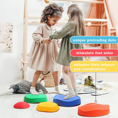 makarci balance stones support walking, jumping, and climbing safely