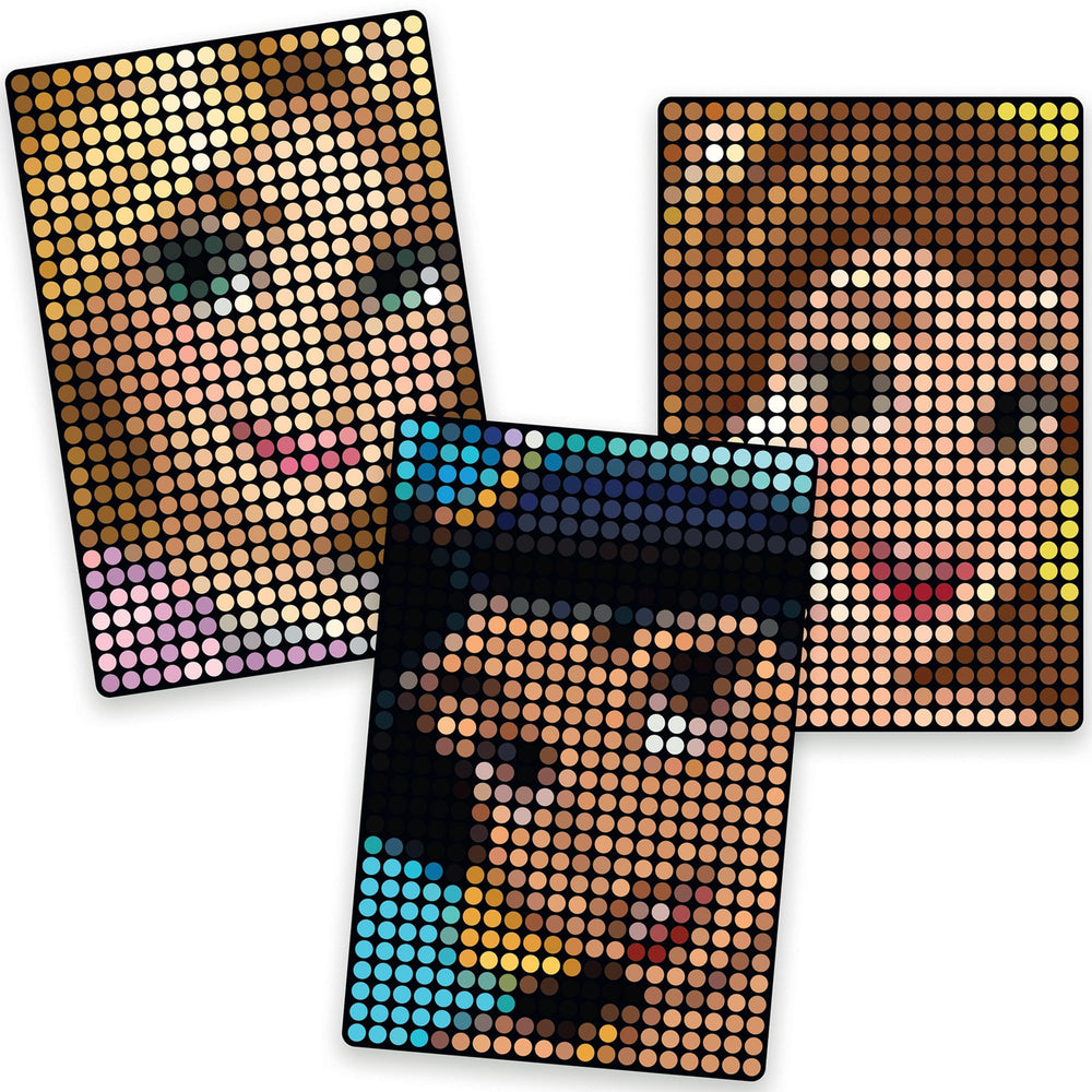 Make It Real Disney Princess Dot Art 1800-dots pack fuels hours of mindful, screen-free crafting.