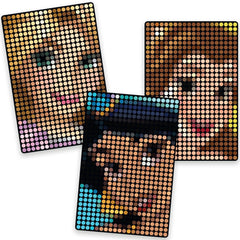 Make It Real Disney Princess Dot Art 1800-dots pack fuels hours of mindful, screen-free crafting.