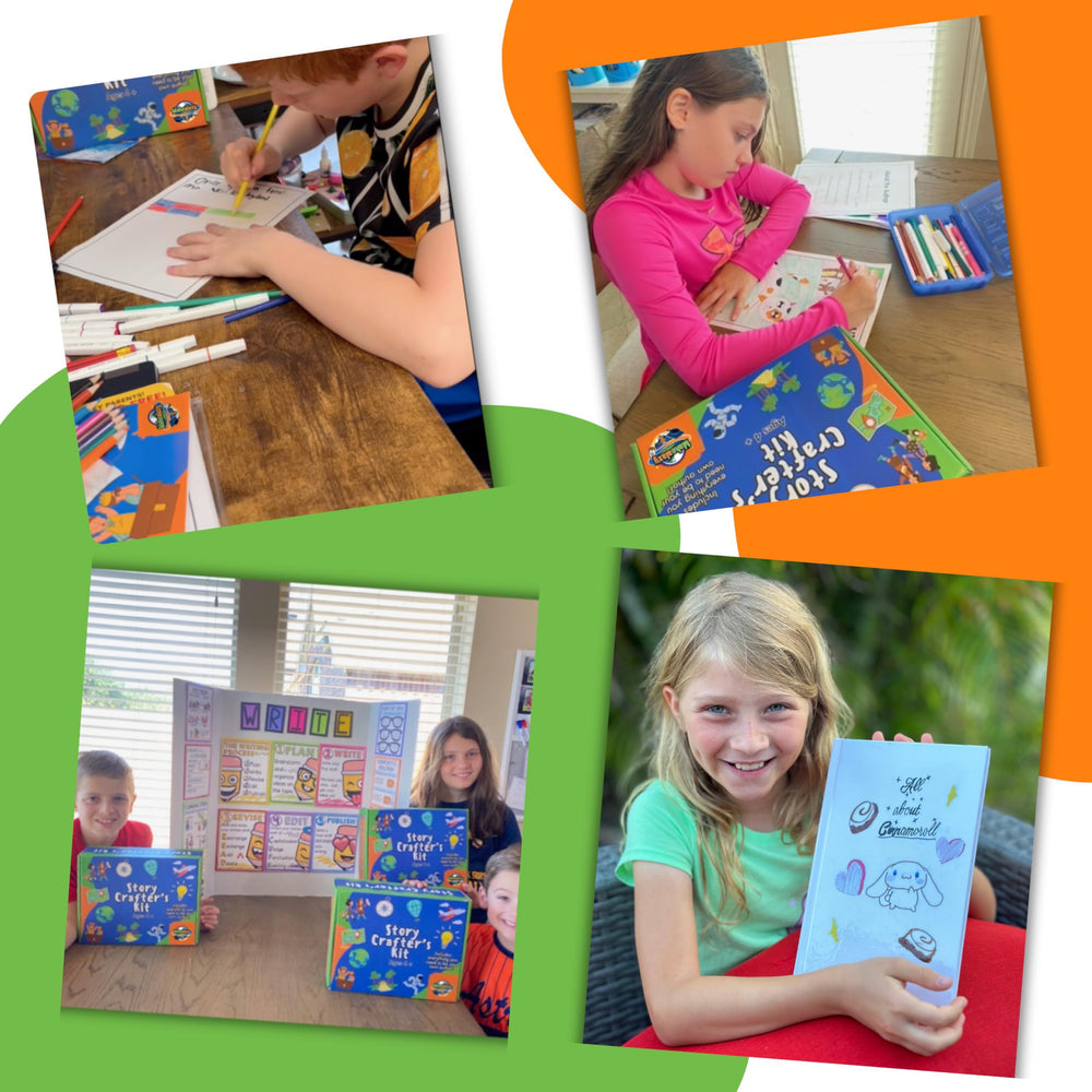 Makealaxy Story Crafters digital PDF storage preserves your child’s story securely.