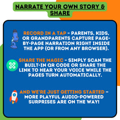 Makealaxy Story Crafters hardcover printing shows vibrant full-color storytelling.