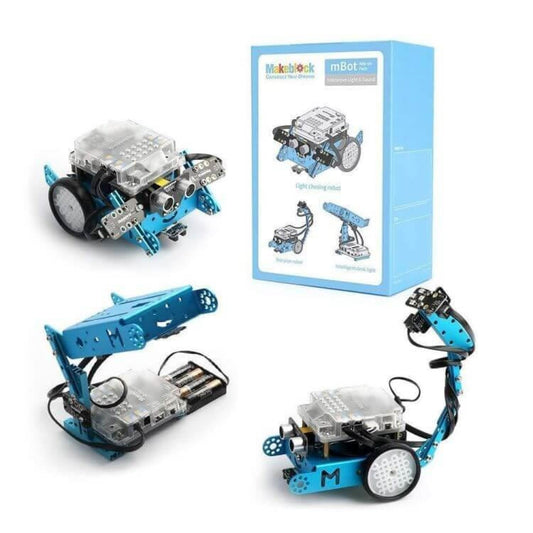 Makeblock interactive light and sound addon pack for mbot assembly and learning.