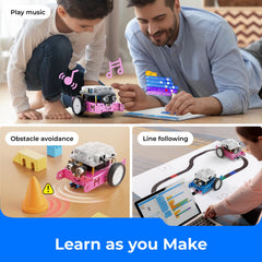 Makeblock mBot add-on-packs: expand creativity with many modules and parts.