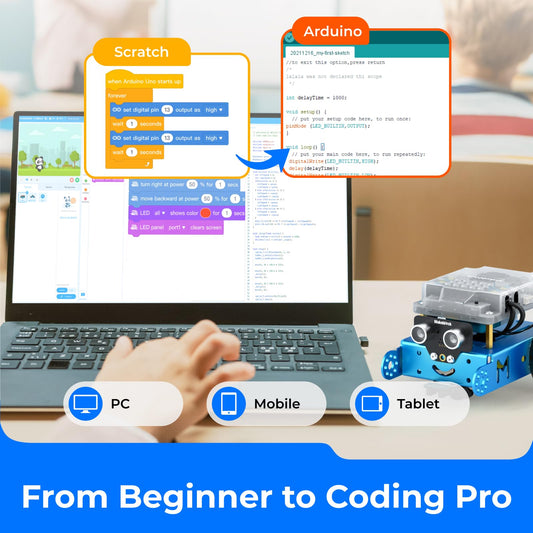 Makeblock mBot kit building session demonstrates quick assembly