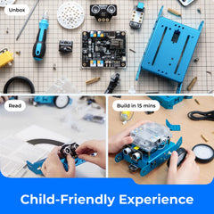 Makeblock mBot coding cards and apps enable hands-on programming