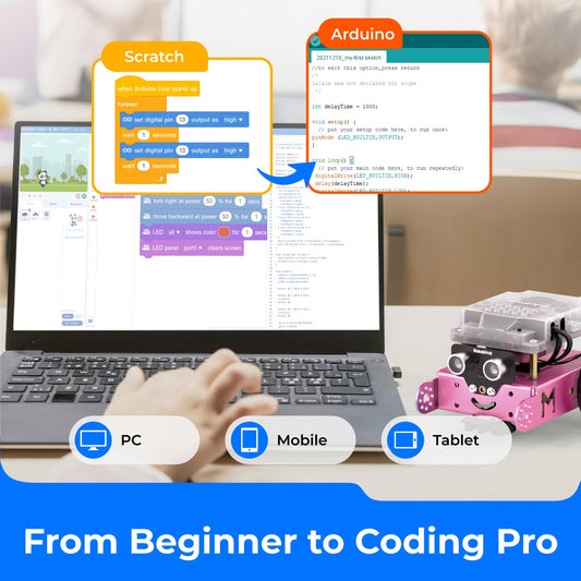 Makeblock mBot line-following: practice navigation skills with interactive STEM activities.