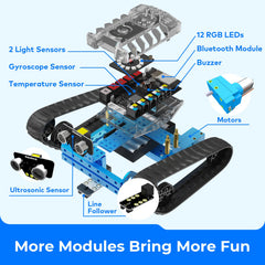 mBlock5 coding with Scratch and Arduino on Makeblock mBot Ranger