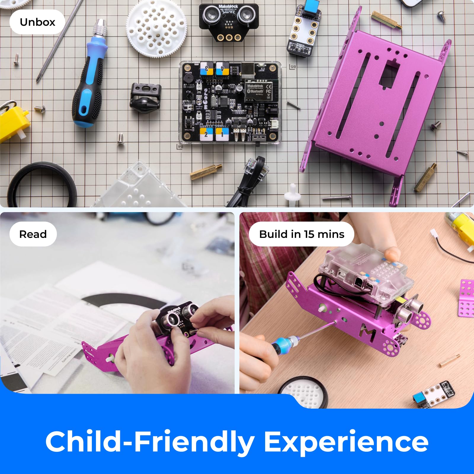 Makeblock mBot remote-control: programmable control for beginners' coding projects.