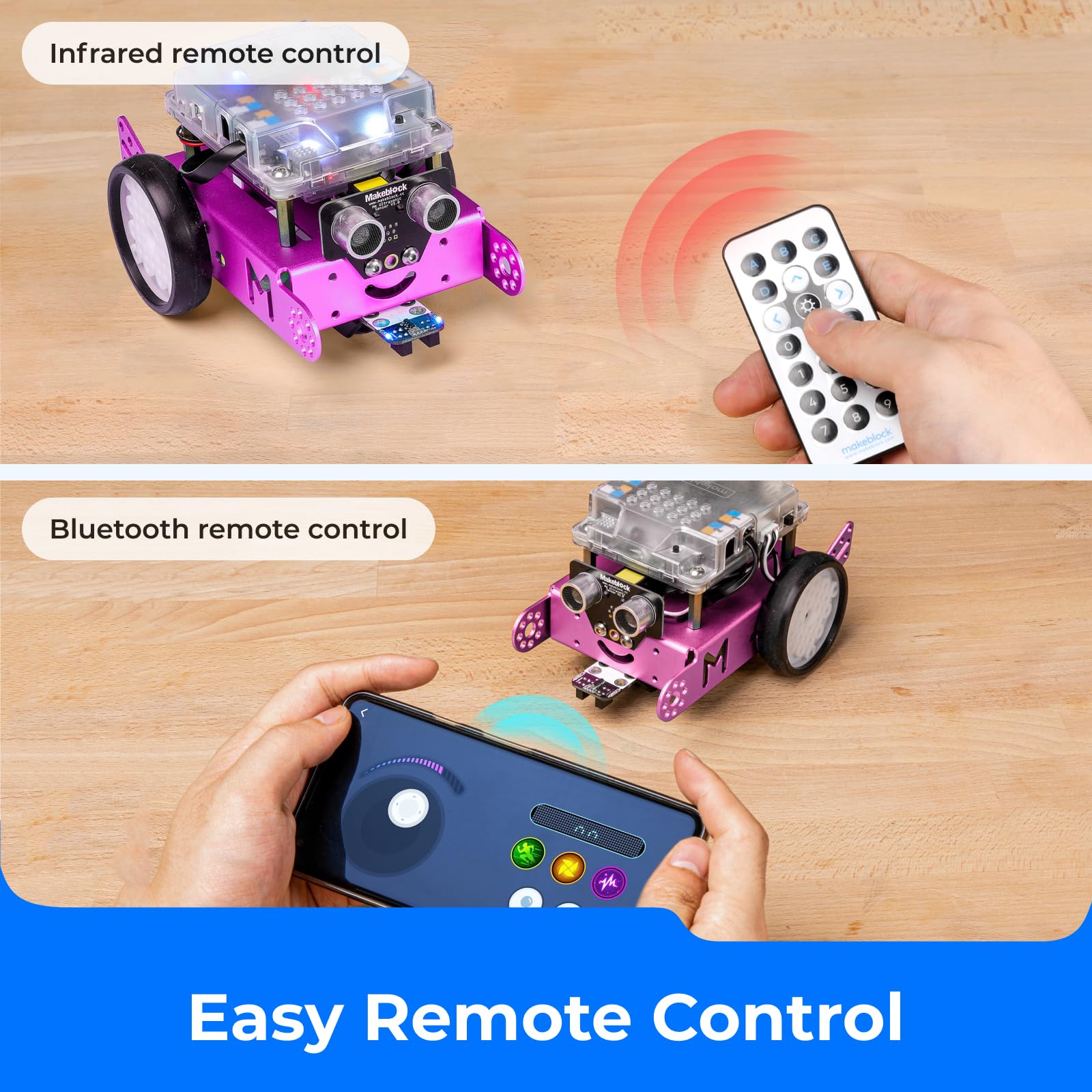 Makeblock mBot tutorials: guided coding lessons and challenges to build confidence.