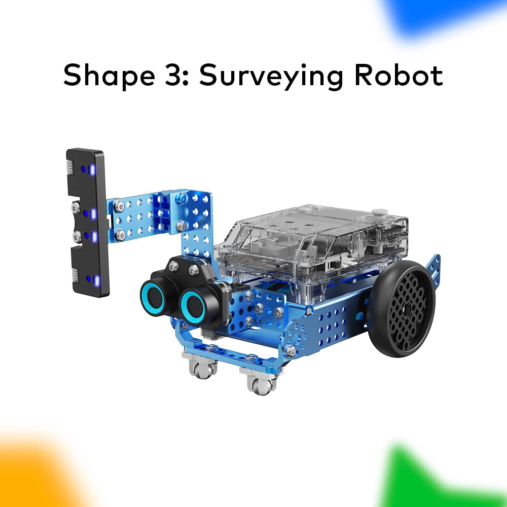 Makeblock mBot2 logistics simulation for problem-solving activities.