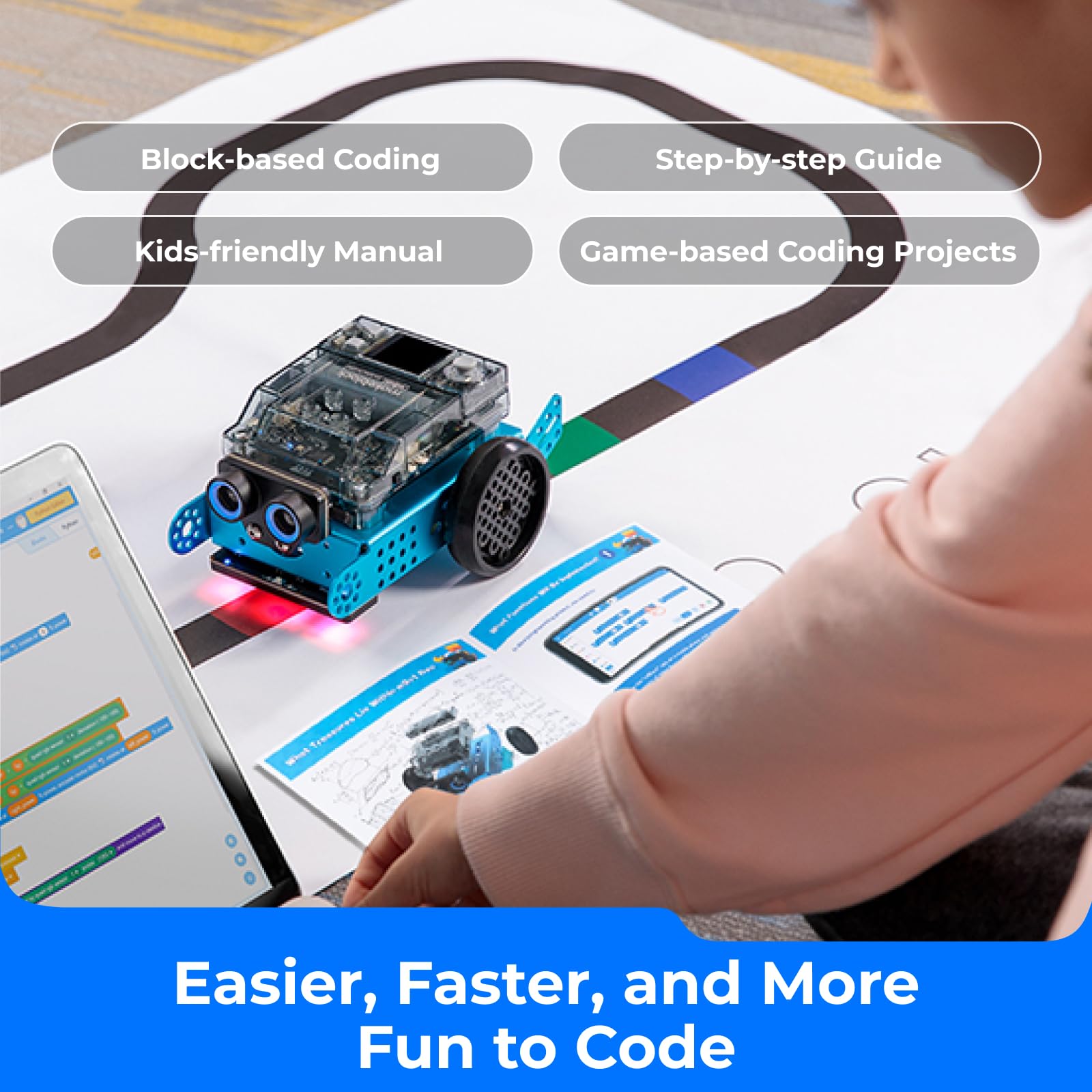 Makeblock mBot2 wifi module emphasizes classroom collaboration and IoT learning