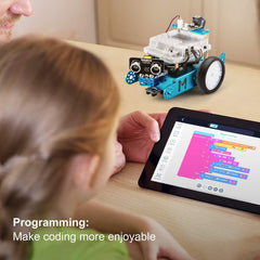 Makeblock Servo Pack uses aluminum extrusion with anodized finish for durability.