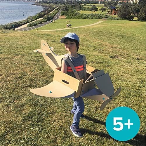 Reusable cardboard pieces from Makedo Discover ready for reuse.