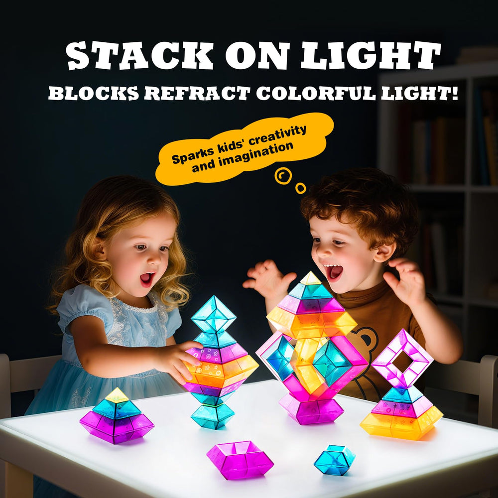 Make Kids Smile Bubble Fun safe durable blocks made from non-toxic plastic with smooth edges.