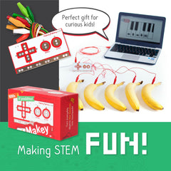Makey Makey STEM Kit turns objects into a video game controller