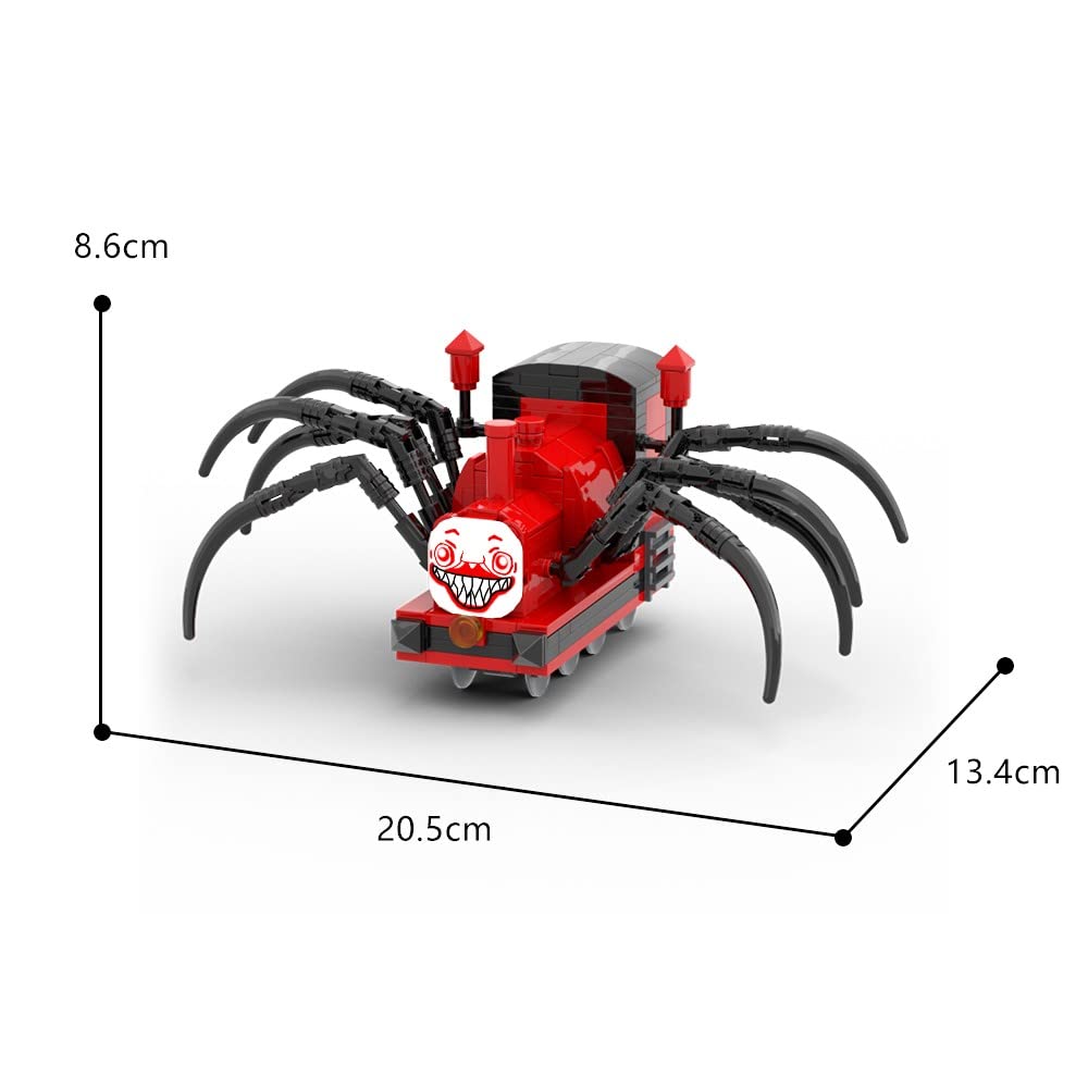 MAKIRO spider-train-monster figure with dramatic pose