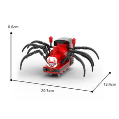 MAKIRO spider-train-monster figure with dramatic pose