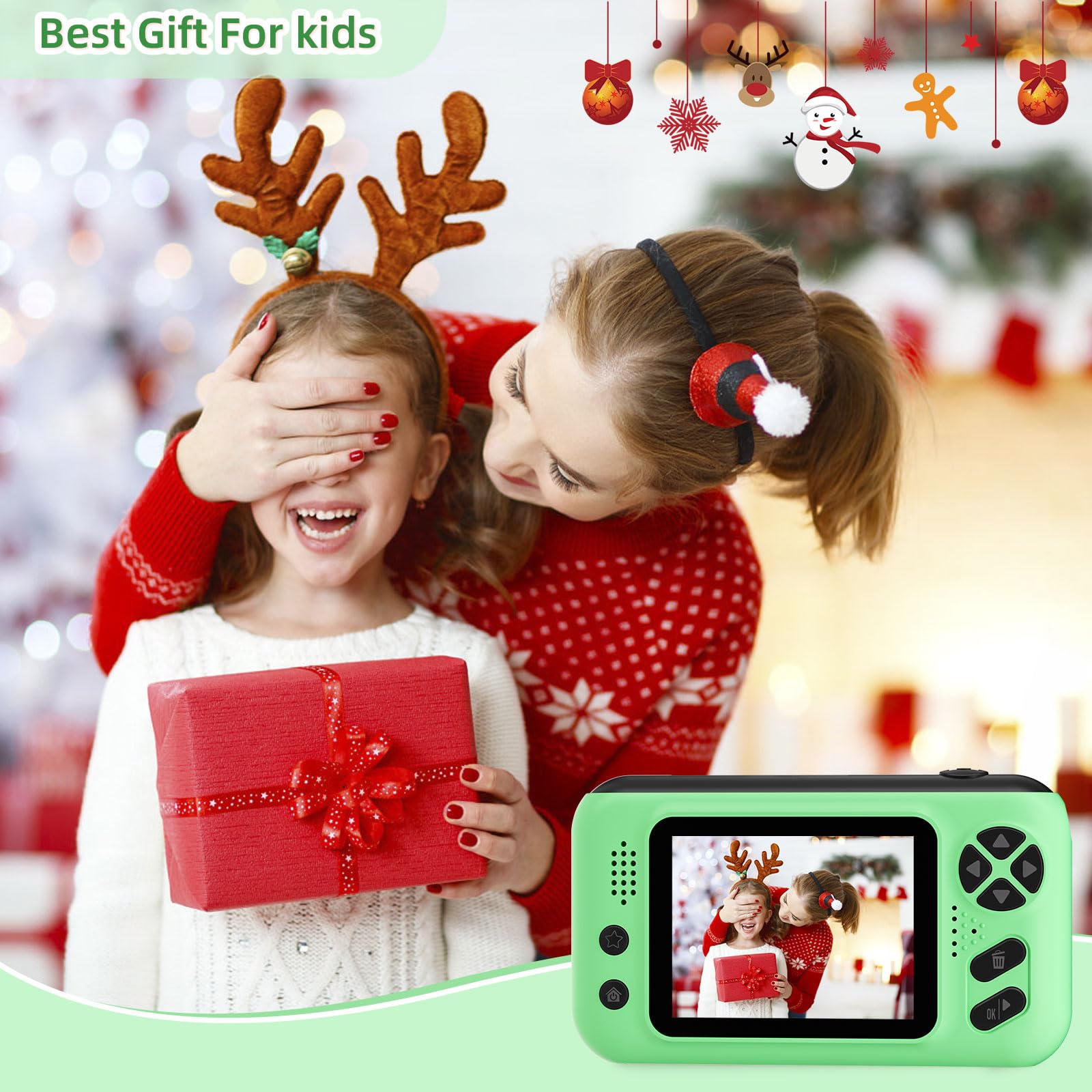 8x digital zoom helps kids frame distant subjects clearly.