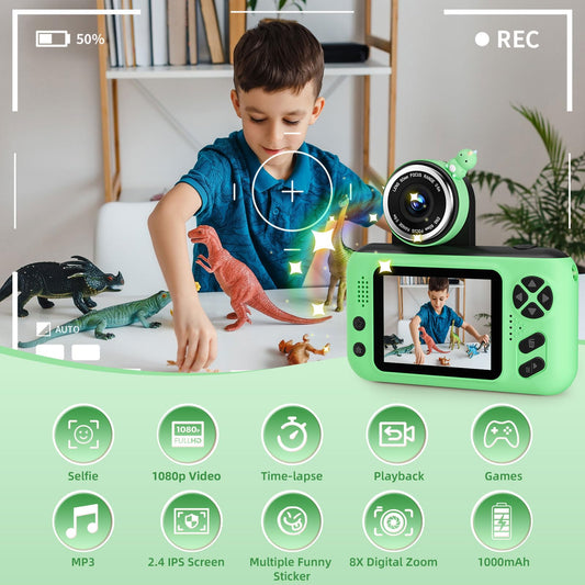 Durable, shockproof Makolle design keeps little hands safe during adventures.