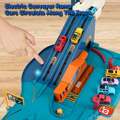 MAKUQI conveyor ramp with gravity wheels enabling smooth glide along the track.