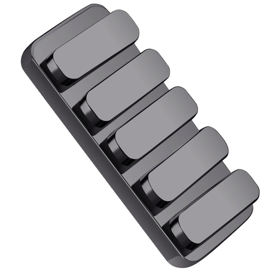 MAKWEN adult fidget clicker in black nickel with tactile feedback for stress relief and focus