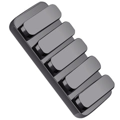 MAKWEN adult fidget clicker in black nickel with tactile feedback for stress relief and focus