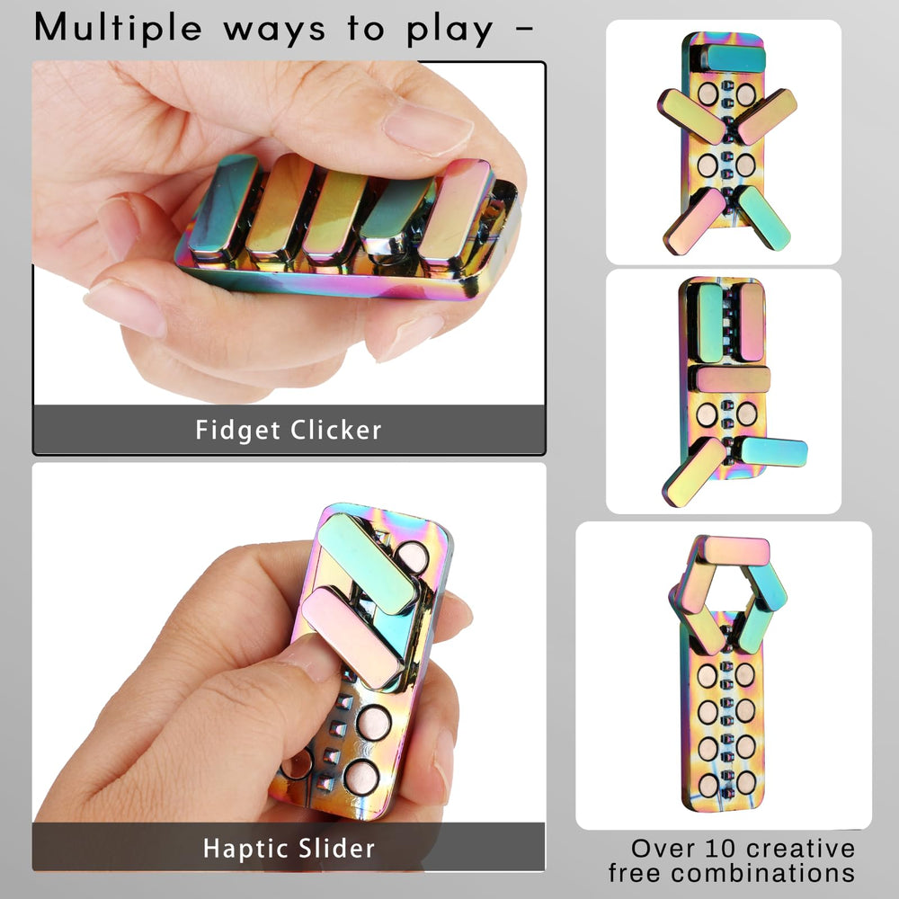 MAKWEN fidget slider desk setup for focused breaks during meetings
