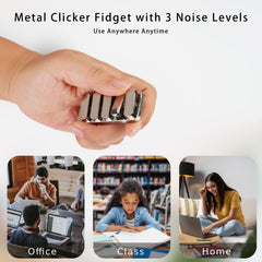 MAKWEN fidget slider magnetic pedals removable for custom configurations
